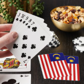 マレーシアの旗 トランプ (インサイチュ)