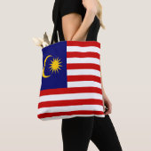 マレーシアの旗 トートバッグ (クローズアップ)