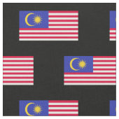 マレーシアの旗 ファブリック (クローズアップ)