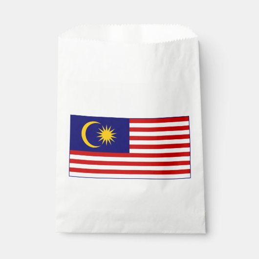 マレーシアの旗 フェイバーバッグ (正面)