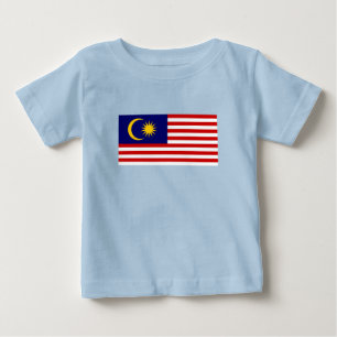 マレーシアの旗 ベビーTシャツ