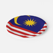 マレーシアの旗 ペーパープレート (アングル)