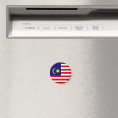 マレーシアの旗 マグネット (インサイチュ (食洗機))