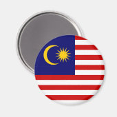 マレーシアの旗 マグネット (正面/裏面)