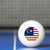 マレーシアの旗 卓球ボール (ネット)