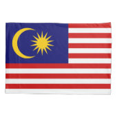 マレーシアの旗 枕カバー (裏面)