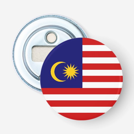 マレーシアの旗 栓抜き (正面)