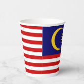 マレーシアの旗 紙コップ (右)