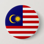 マレーシアの旗 缶バッジ (正面)