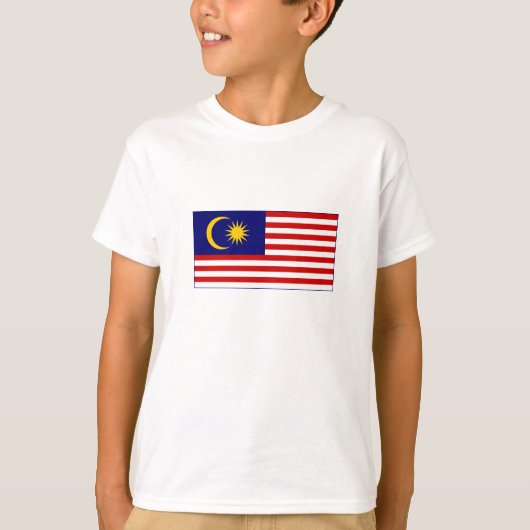 マレーシアの旗 Tシャツ (正面)