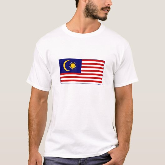 マレーシアの旗 Tシャツ (正面)