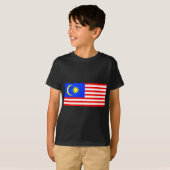 マレーシアの旗 Tシャツ (正面フル)