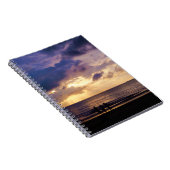 マレーシアの海岸日没 ノートブック (右側)