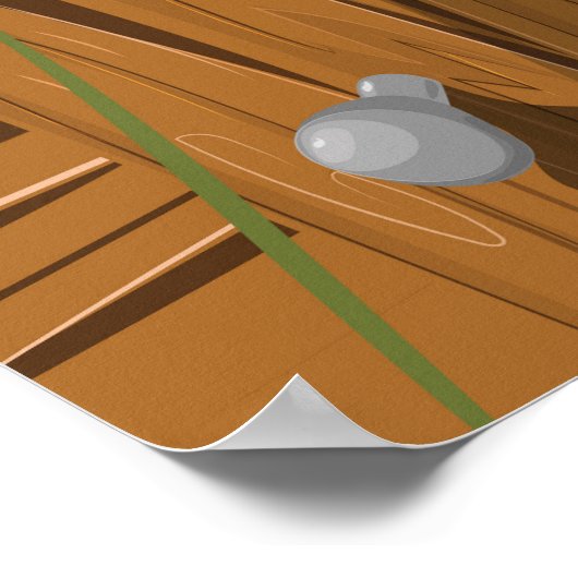 マレーシアの漫画旅行のポスターアート。 ポスター (角)