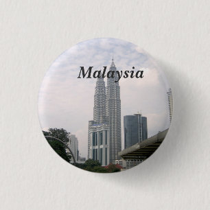 マレーシアの都市景観 缶バッジ
