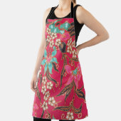 マレーシアインドネシアろうけつ染めアートパターン エプロン (インサイチュ)