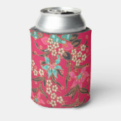 マレーシアインドネシアろうけつ染めアートパターン 缶クーラー (缶裏面)