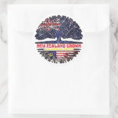マレーシアニュージーランドツリー ラウンドシール (バッグ)