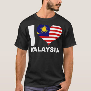 マレーシアハート旗 Tシャツ