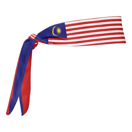 マレーシア国エレガント国国旗 タイヘッドバンド (回転270)