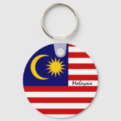 マレーシア国旗とマレーシアの休日,愛国者/スポーツ キーホルダー (裏面)