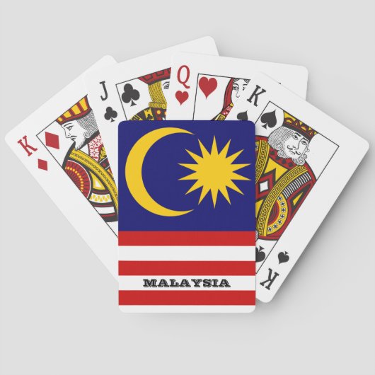 マレーシア国旗のゲーム，マレーシアトランプ トランプ (裏面)