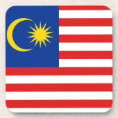 マレーシア国旗のコースター コースター (正面)