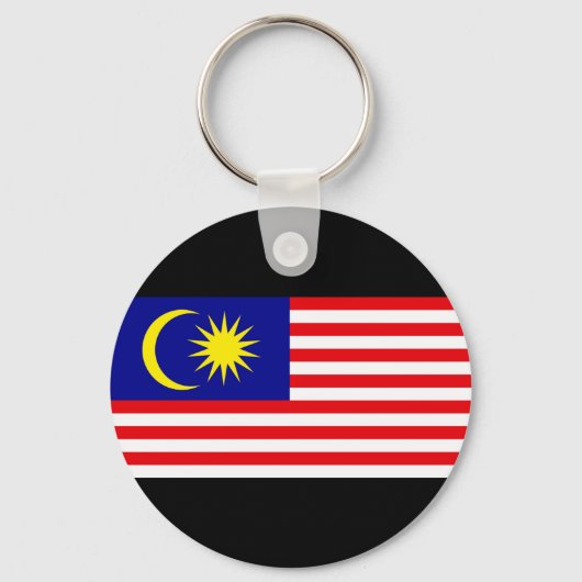 マレーシア国旗 キーホルダー (正面)