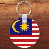 マレーシア国旗 キーホルダー (正面)