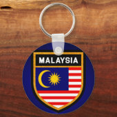 マレーシア国旗 キーホルダー (正面)