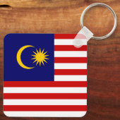 マレーシア国旗 キーホルダー (裏面)