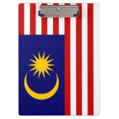 マレーシア国旗 クリップボード (正面)
