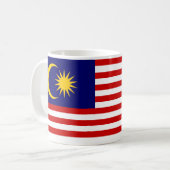 マレーシア国旗 コーヒーマグカップ (正面左)