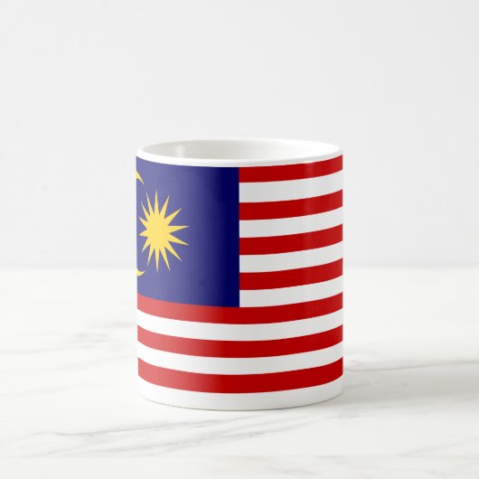 マレーシア国旗 コーヒーマグカップ (中央)