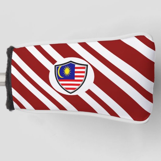 マレーシア国旗 ゴルフヘッドカバー (正面)
