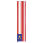 マレーシア国旗 ショートテーブルランナー (正面)