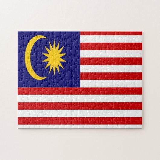 マレーシア国旗 –  ジグソーパズル (横)