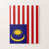 マレーシア国旗 –  ジグソーパズル (縦)