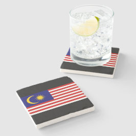 マレーシア国旗 ストーンコースター