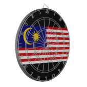 マレーシア国旗 ダーツボード (正面左)
