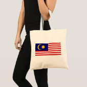 マレーシア国旗 トートバッグ (正面(商品))