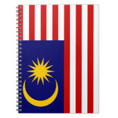 マレーシア国旗 ノートブック (正面)