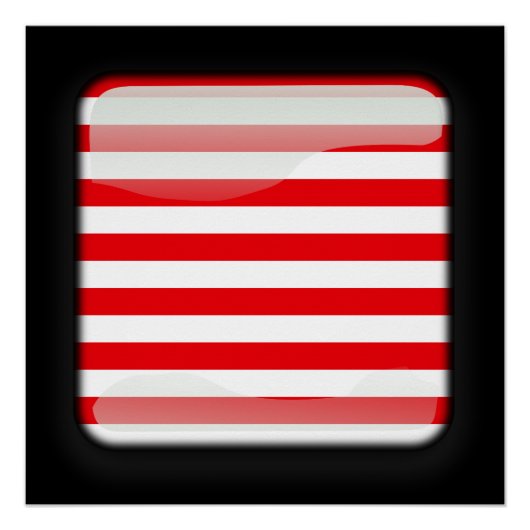 マレーシア国旗 ポスター (正面)