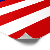 マレーシア国旗 ポスター (角)