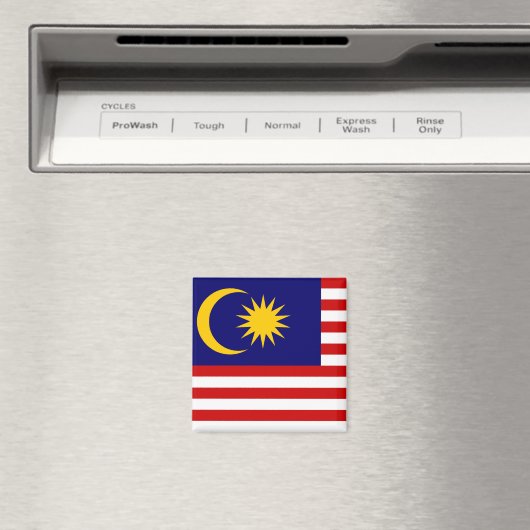 マレーシア国旗 マグネット (インサイチュ (食洗機))
