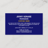 マレーシア国旗、マレーシア国旗 名刺 (裏面)