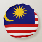 マレーシア国旗 ラウンドクッション (裏面)