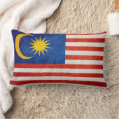マレーシア国旗 ランバークッション (ブランケット)