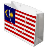 マレーシア国旗 ラージペーパーバッグ (裏面アングル)