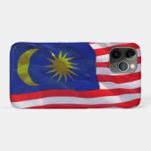 マレーシア国旗 Case-Mate iPhoneケース (裏面(横))